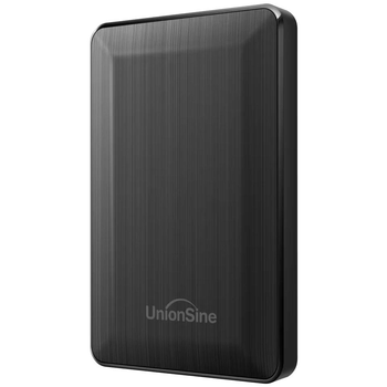 Зовнішній жорсткий диск UnionSine 512gb сірий, USB 3.0