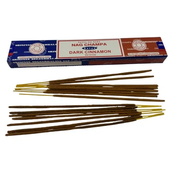 Аромат для дома Nag Champa Dark Cinamon Пыльцовое благовоние Аромапалочки
