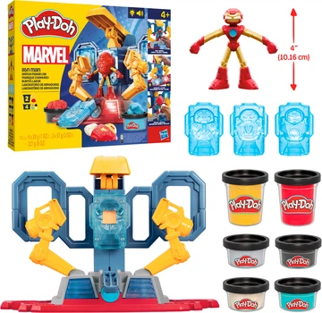 Набор для творчества с массой для лепки Hasbro Железный человек (G0035)