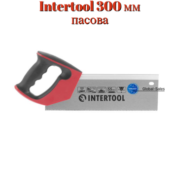 Ножовка по дереву пасовочная Intertool 300 мм 12T х 1" (HT-3113)