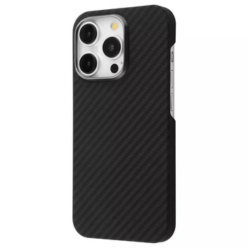 Чохол Premium Carbon Slim with MagSafe для Apple iPhone 15 Pro Max Black