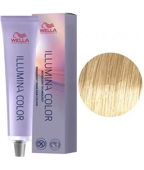 Краска для волос Wella Illumina Color 10/38 Яркий блонд золотисто-жемчужный 60 мл