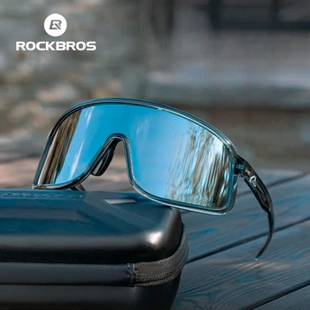 Окуляри поляризовані вело спортивні ROCKBROS SP350 Чорні з сірою лінзою (RB-SP350-6026)