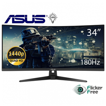 Монитор ASUS VG34VQ3B изогнутый безрамочный VA 3440х1440 3K Ultra WQHD 34" / 4W