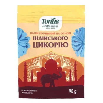 Напиток растворимый Tonus на основе индийського цикория 90 г.