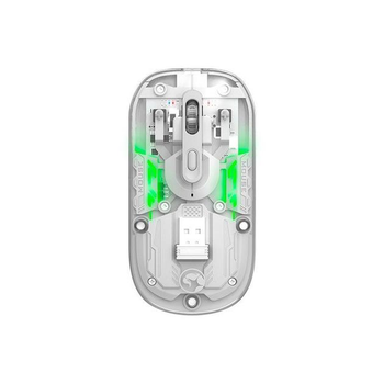 Беспроводная мышь MARVO Wireless Mouse M808W, 2.4G, BT5.1, 1000-1600dpi, transparent