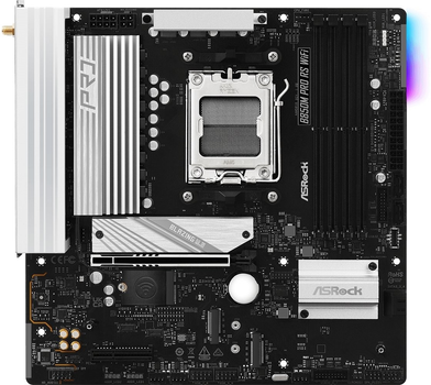 Материнская плата ASRock B850M Pro RS Wi-Fi (sAM5, AMD B850, PCI-Ex16)