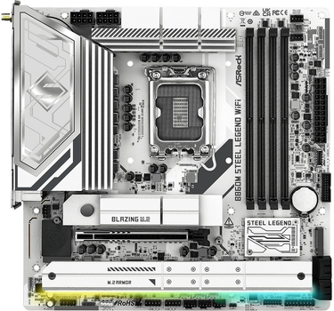 Материнская плата ASRock B860M Steel Legend Wi-Fi (s1851, Intel B860, PCI-Ex16)