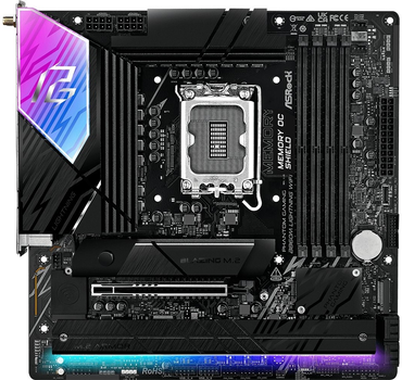 Материнская плата ASRock B860M Lightning Wi-Fi (s1851, Intel B860, PCI-Ex16)