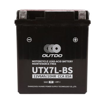 Аккумуляторы для мотоциклов OUTDO Moto AGM 6CT 6Ah R+ UTX7L-BS
