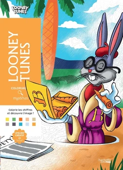 Розмальовка Disney Hachette за номерами Coloriages mysteres Looney