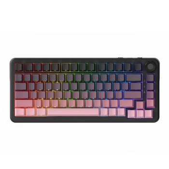 Клавиатура AJAZZ AK820 MAX BLACKBERRY Беспроводная Механическая (2.4G/Bluetooth/USB type-c) RGB Подсветка С Поддержкой HOT-SWAP