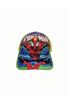 Бейсболка с сеткой и рисунком Спайдермен SPIDERMAN 52-55 Салатовый 17004