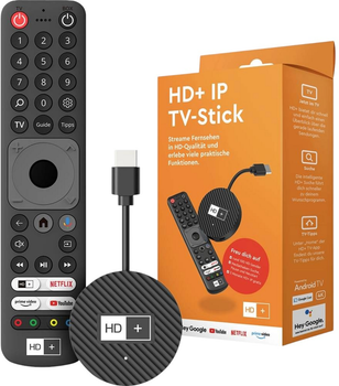 Медіаплеєр HD plus HD+ IP на 3 місяці Black (4260155560408)