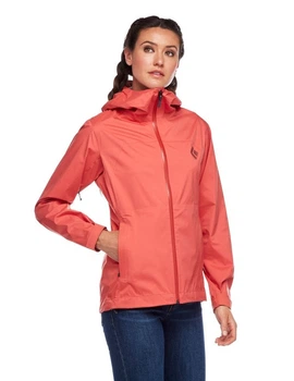 Куртка Black Diamond W Stormline Stretch Rain Shell Baja Sunrise XS (1033-BD M697.6028-XS)