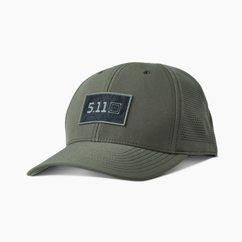 Кепка тактична 5.11 Tactical Topo Box Vent-Tac Cap RANGER GREEN (89202ABR-186)
