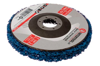 Диск зачистний спінений Intertool - 125 x 13мм x P46 синій 1 шт.