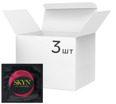 Набір презервативів Skyn ​​Cocktail Club Cherry Sunrise Без латексу 3 шт (ROZ6501053607)