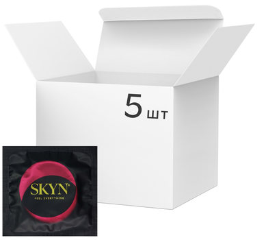 Набір презервативів Skyn ​​Cocktail Club Cherry Sunrise Без латексу 5 шт (ROZ6501053608)