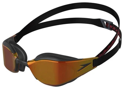 Очки для плавания Speedo FASTSKIN HYPER ELITE MIR черный, золотой Уни OSFM