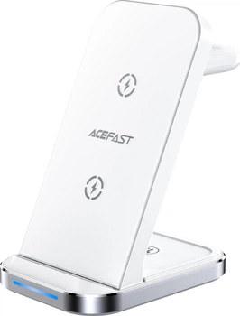 Беспроводное зарядное устройство Acefast Е15 Wireless QI 3in1 15W Black (6974316281986)