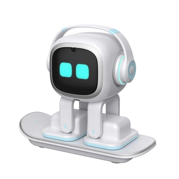 Робот белый с искусственным интеллектом на руском языке Living Ai EMO Умный робот Эмо