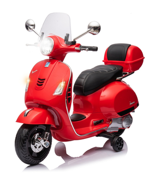 Pojazd elektryczny Milly Mally Vespa GTS Super Czerwony (5901761129786)