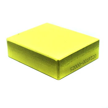 Абразивный точильный камень для заточки NANIWA Sharpening Stone 2000 grit, 70х55-57х20мм кремовый арт.10861