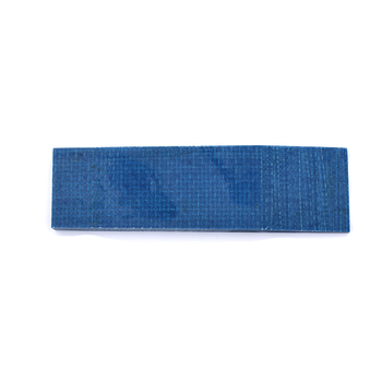 Микарта Бирюзовая (Aqua Jute) 120х40х8мм (пара)