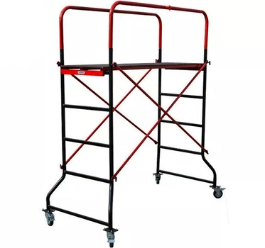 Мини-подмость VIRASTAR (2 м, 1.5х0.5 м) с колесами (25750)