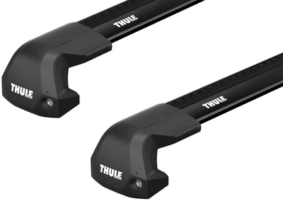 Багажник в штатные места на рейлингах Thule WingBar Edge Black для Volkswagen Touareg (mkIII) 2023→ (TH 7215B-7214B-7207-7193)