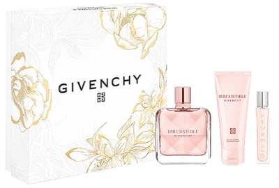 Набір для жінок Givenchy Irresistible Парфумована вода 80 мл + Парфумований лосьйон для тіла 75 мл + Парфумована вода 12.5 мл (3274872481008)