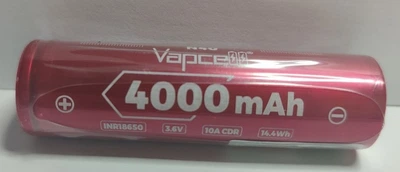 Аккумулятор Vapcell N40 18650 4000 мАч 10 А без защиты