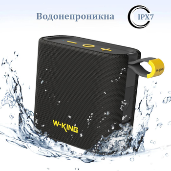 W-KING D2 Waterproof беспроводная портативная колонка Bluetooth IPX7 TWS