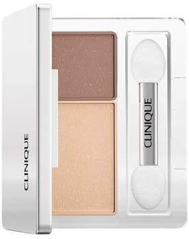Paleta cieni do powiek Clinique All About Shadow duo Like Mink satynowe 2.2 g (192333197691)