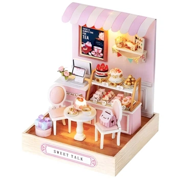Конструктор 3D Румбокс Sweet Talk Солодкі розмови Diy House CuteRoom QT-032