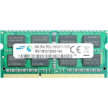 Оперативная память Samsung 8GB DDR3-1600 SODIMM для ноутбуков, PC3L-12800S, Non-ECC, 1.35V (M471B1G73QH0-YK0)