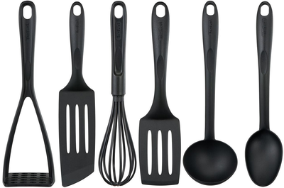 Набор кухонных принадлежностей Tefal Bienvenue 6 предметов Черный (SET1_6пр.)