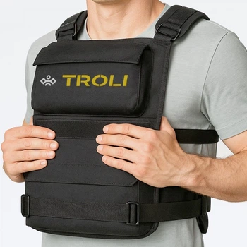Жилет обтяжувач Troli weighted sand vest 20кг нейлон