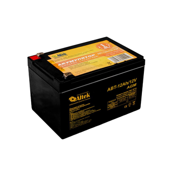 Аккумулятор ALTEK ABT-12Аh/12V AGM