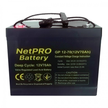 Аккумулятор NetPRO GP 12-70