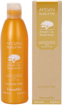 Szampon do włosów Farmavita Argan Sublime z olejkiem arganowym odżywczy 250 ml (8022033004802)