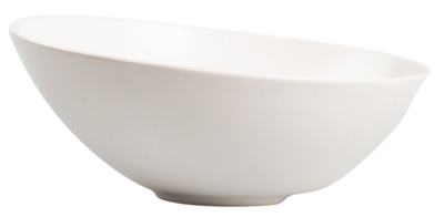 Miska HOMLA Famelio skośna biała 23 cm (5906496725524)