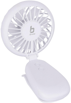 Вентилятор акумуляторний Bo-Camp Mini Fan With Clamp White (8520960)