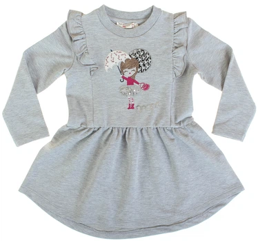 Сукня Pop Fashion Сірий 110 см 6725 (539052)