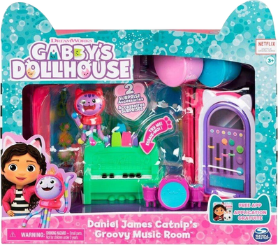 Zestaw gier Gabby's Dollhouse Music Hall of DJ Nyavkot 6065830 (778988349502)