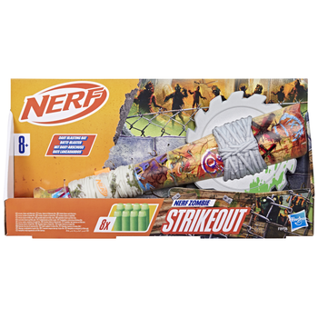 Іграшкова зброя Hasbro Nerf Zombie Strikeout Zombie Strikeout Dart Blaster F8958 (5010996223647)