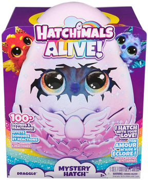 Іграшка сюрприз Hatchimals Інтерактивний Драко в яйці 6069282 (778988452615)