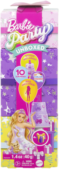 Lalka Barbie Surprise Party w kolorze fioletowym JFG70 (194735296538)