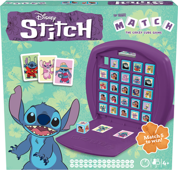 Gra planszowa Winning Moves Top Trumps Match: Disney Stitch WM04815-ML1-6 (5036905057684)